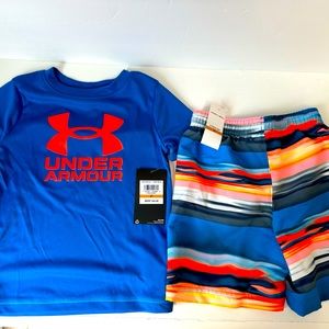 Under Armour toddler boys swim set size 3T